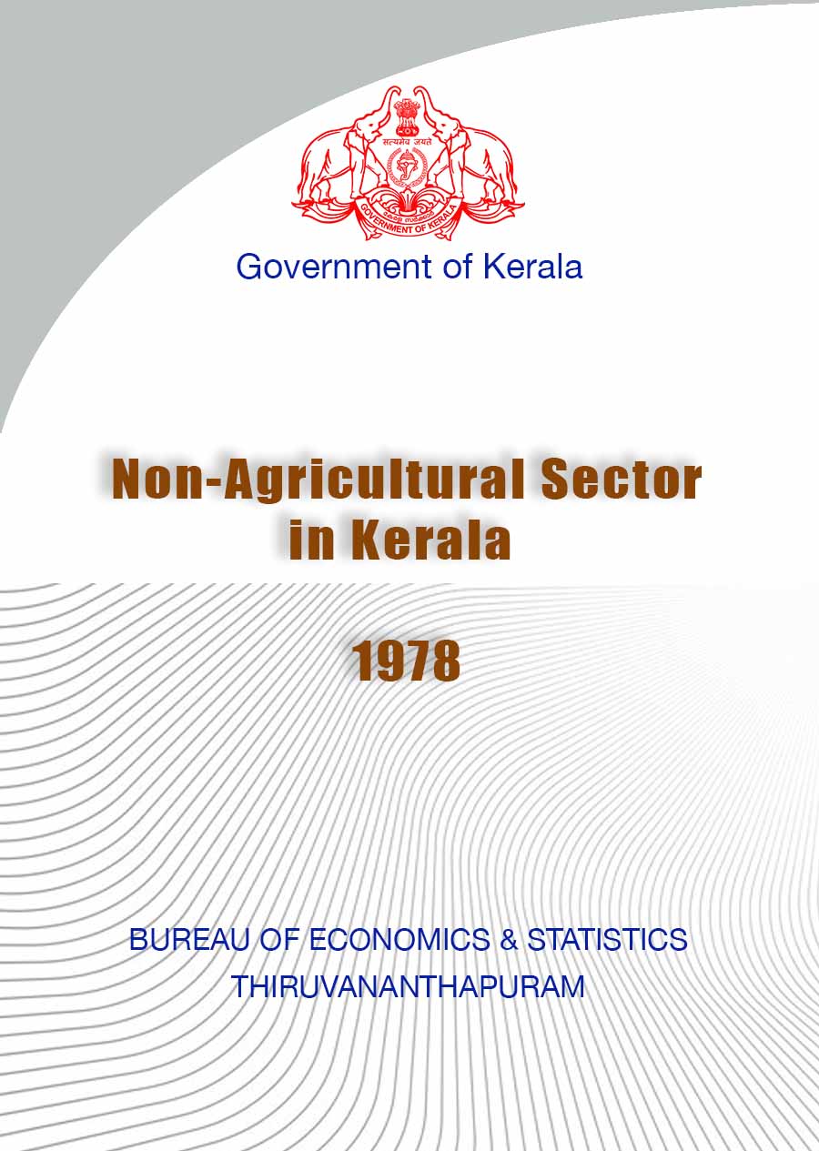 Non-Agricultural Sector in Kerala 1978