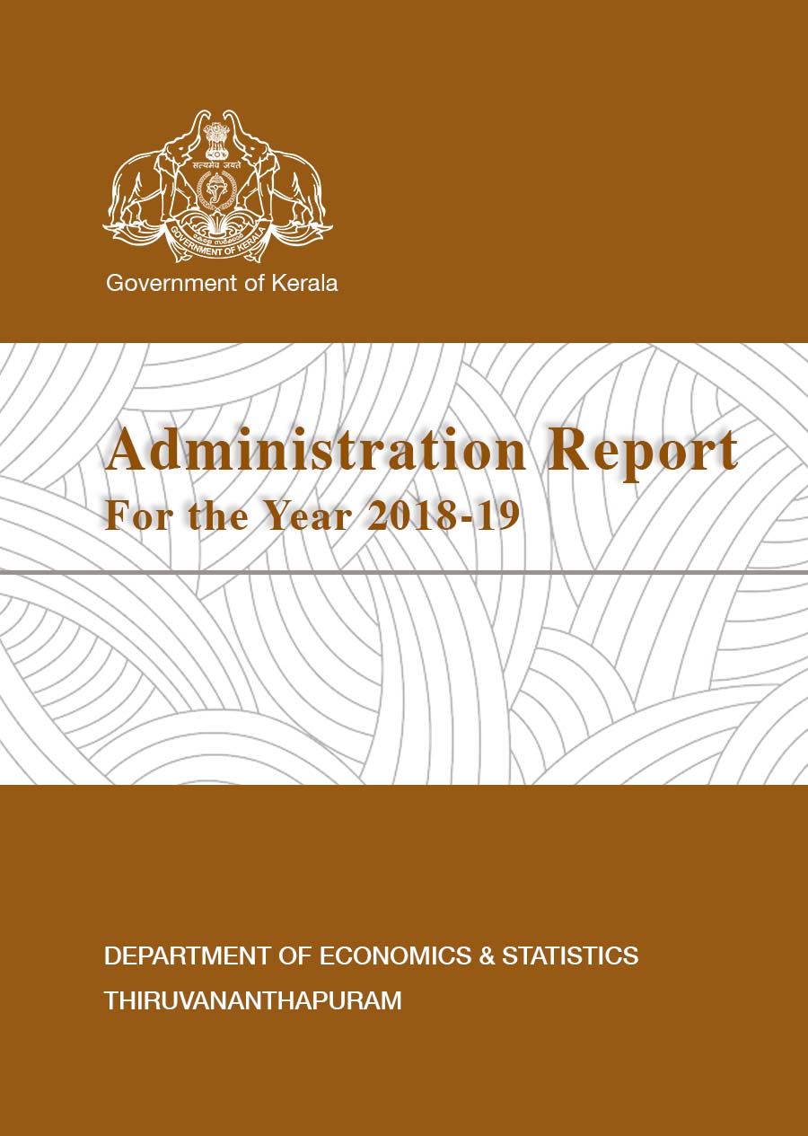 Administration Report of Department of Economics & Statistics 2018-19