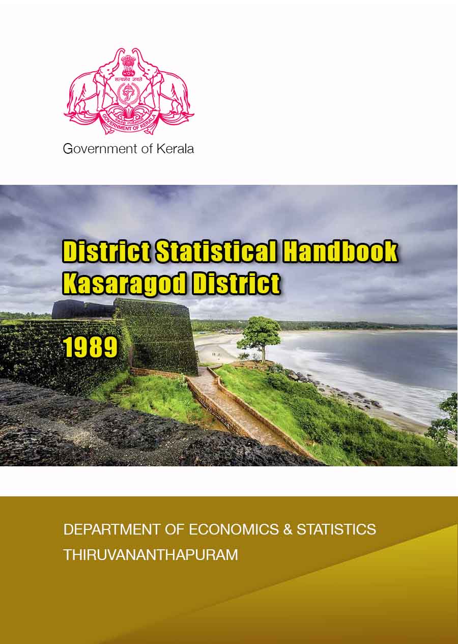 District Statistical Handbook Kasaragod District 1989