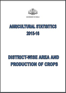 Agricultural Statistics 2015-16 - District wise Area and Production of Crops