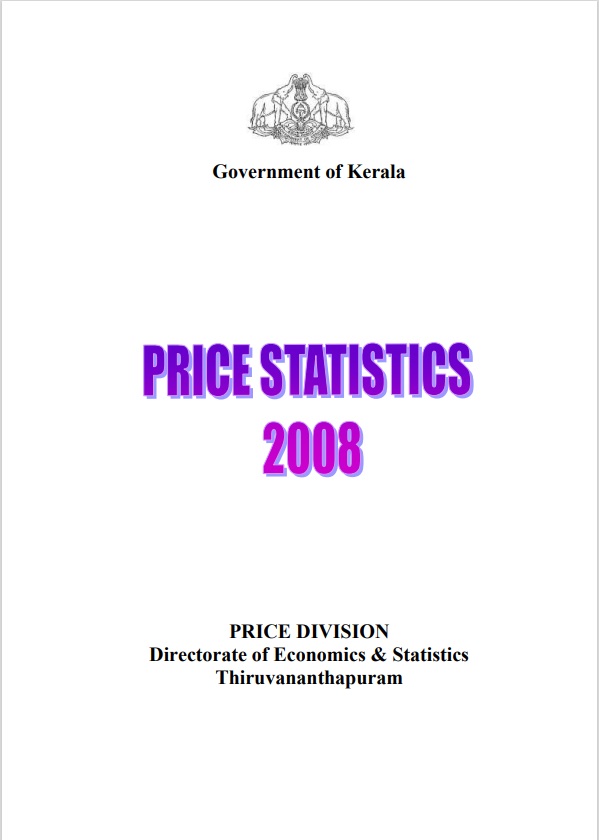 Price Statistics 2008