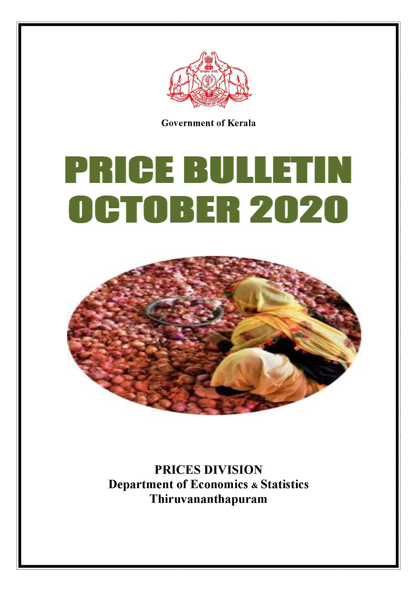 Price Bulletin October 2020