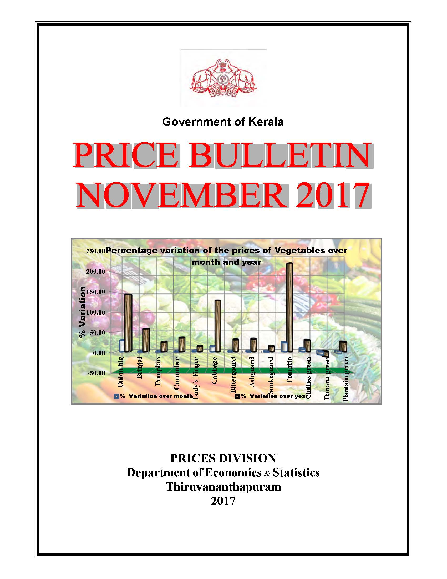 Price Bulletin November 2017