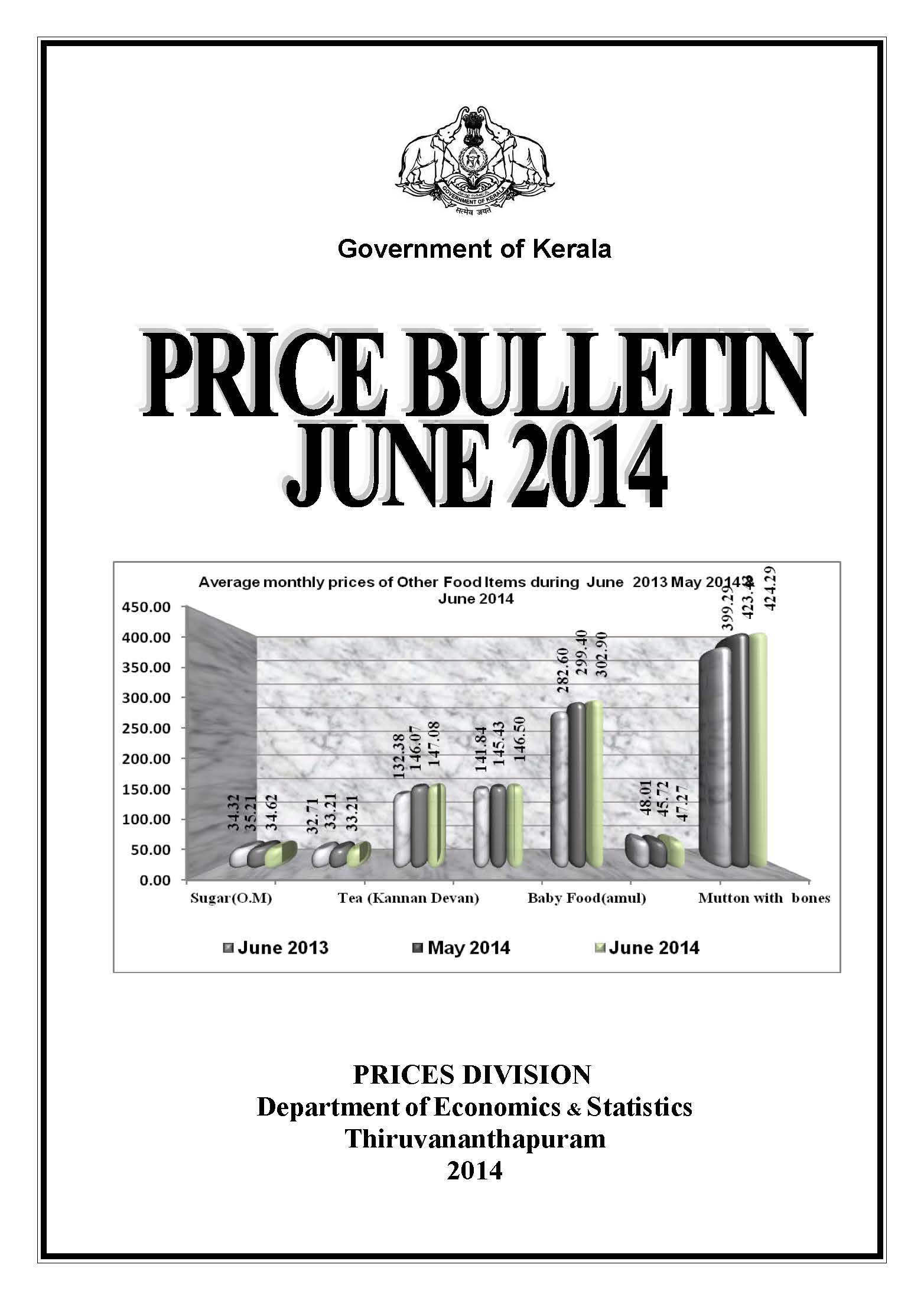 Price Bulletin June 2014
