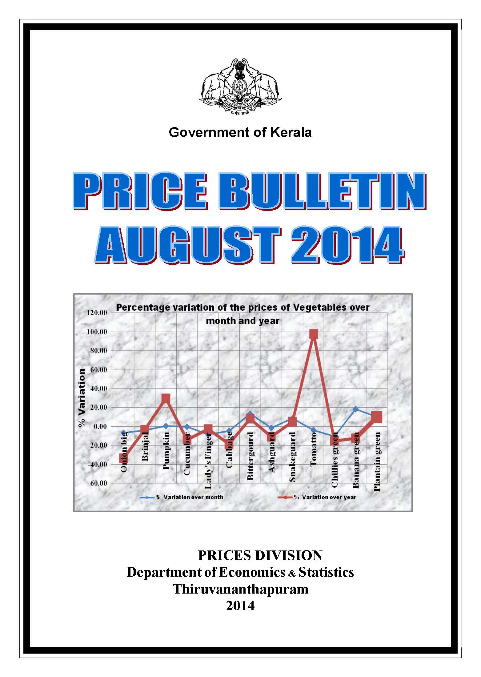 Price Bulletin August 2014