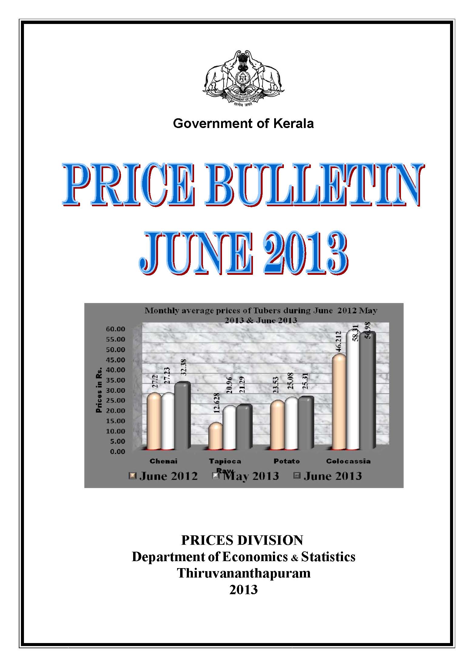 Price Bulletin June 2013