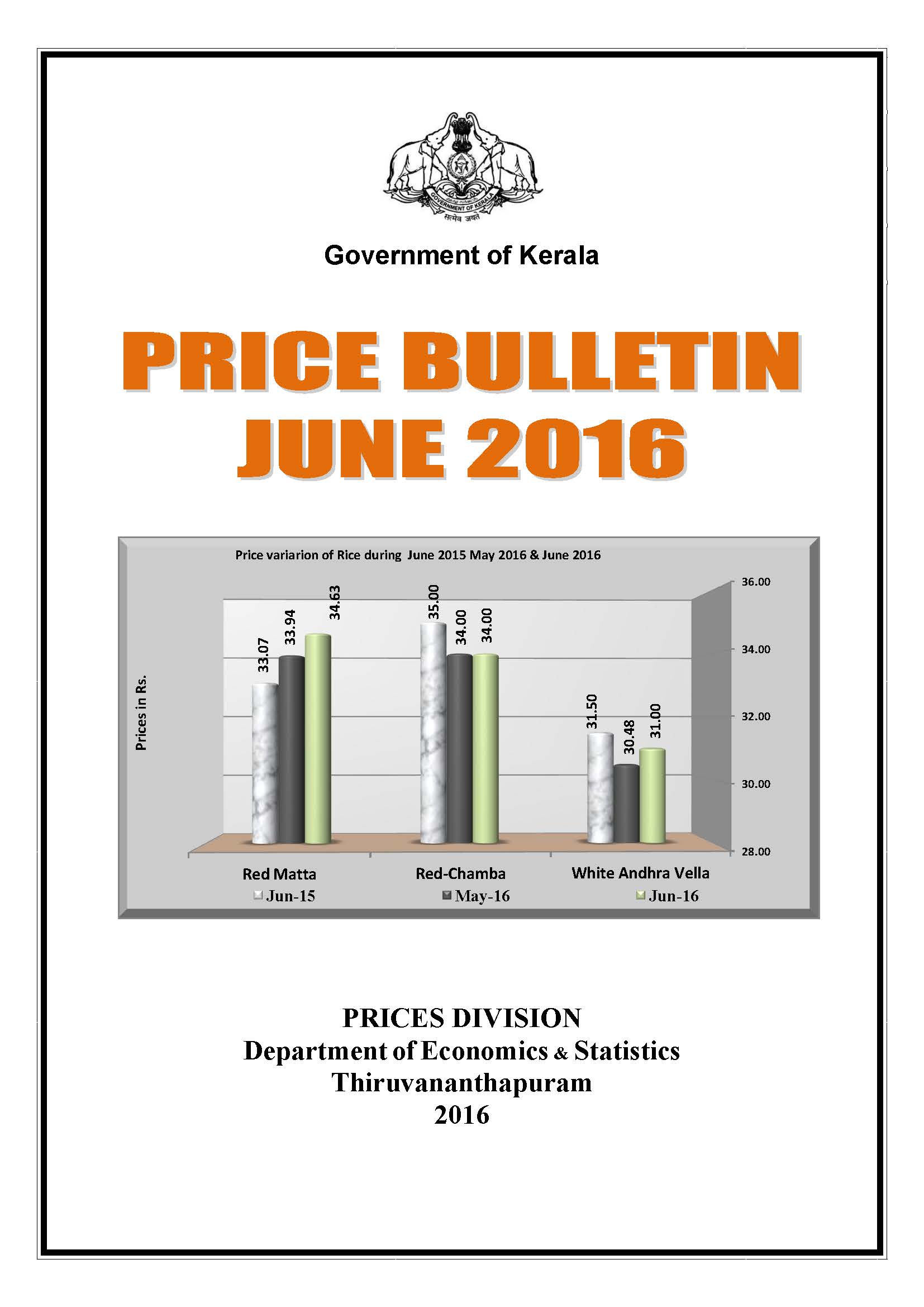 Price Bulletin June 2016