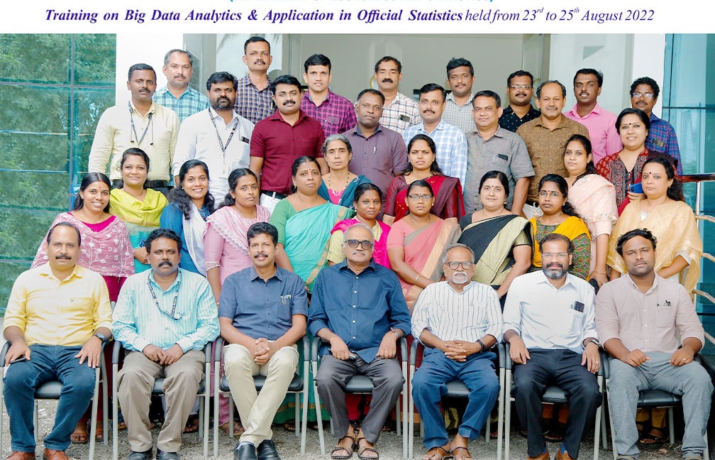Training on Big Data Analytics held at SASA from 23-25 August 2022 for Deputy Directors of DES
