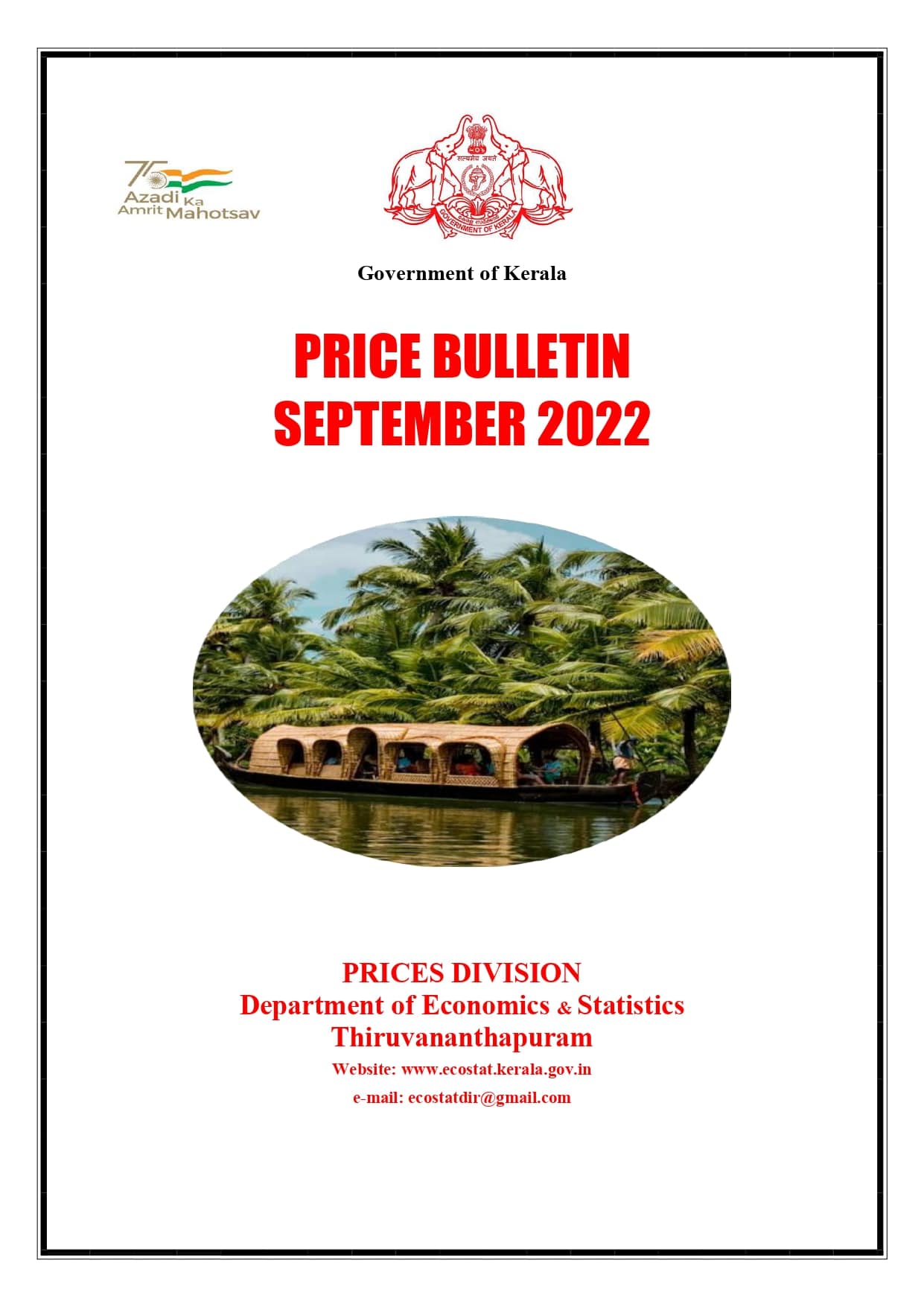 Price Bulletin September 2022