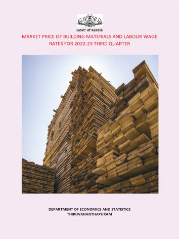 Market  Price of Building Materials and Labour wage rates for 2022-23 Third quarter