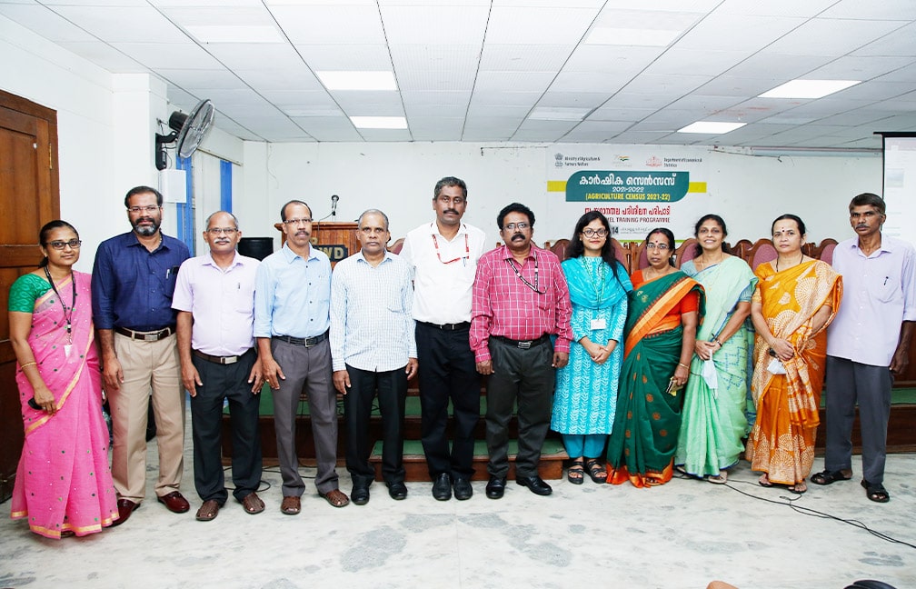 Agriculture Census State level ToT held on 14 Sept 2022