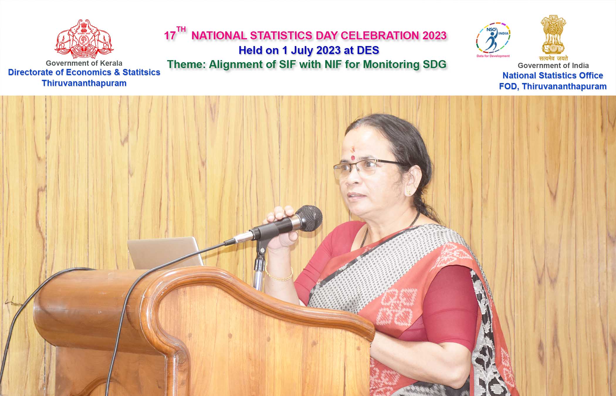 Smt. Sudharsa R Jouint Director PPC delivering Vote of Thanks