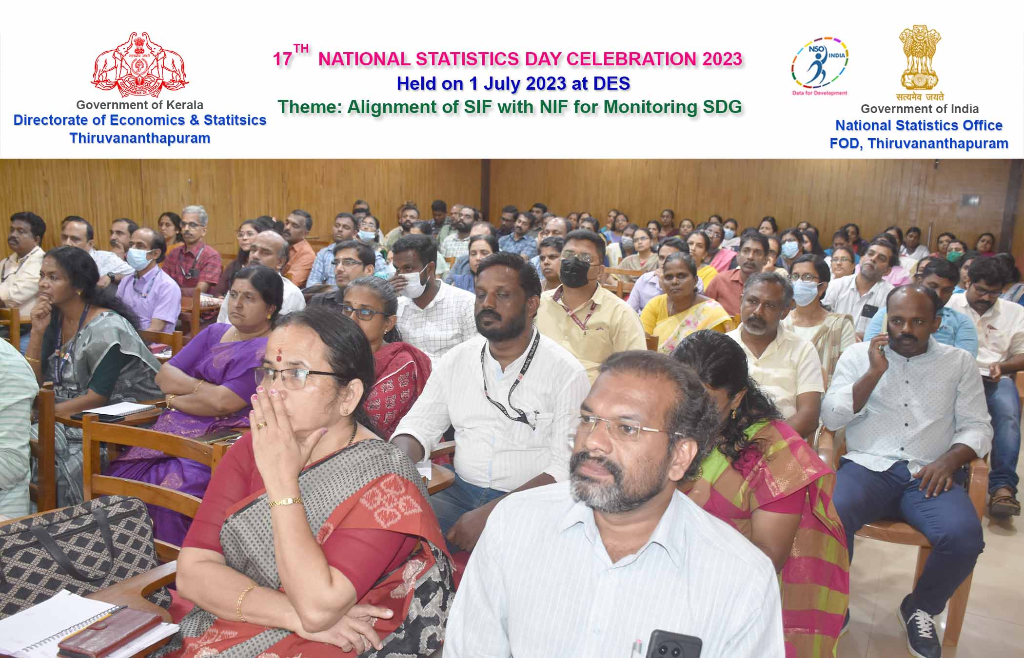 17th National Statistics Day Celebration held at Directorate on 1-7-2023