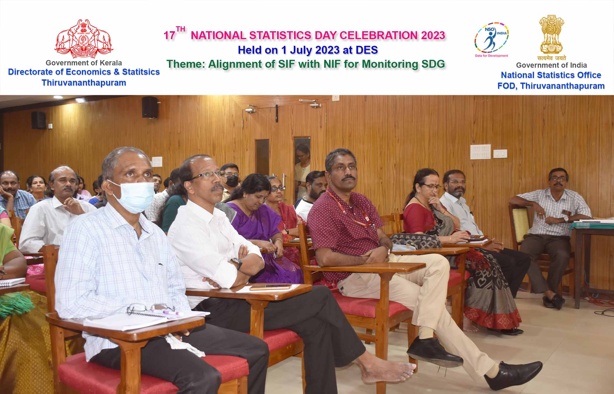 17th National Statistics Day Celebration held at Directorate on 1-7-2023