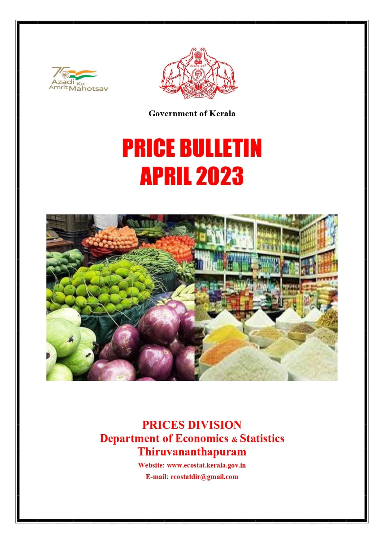 Price Bulletin April 2023