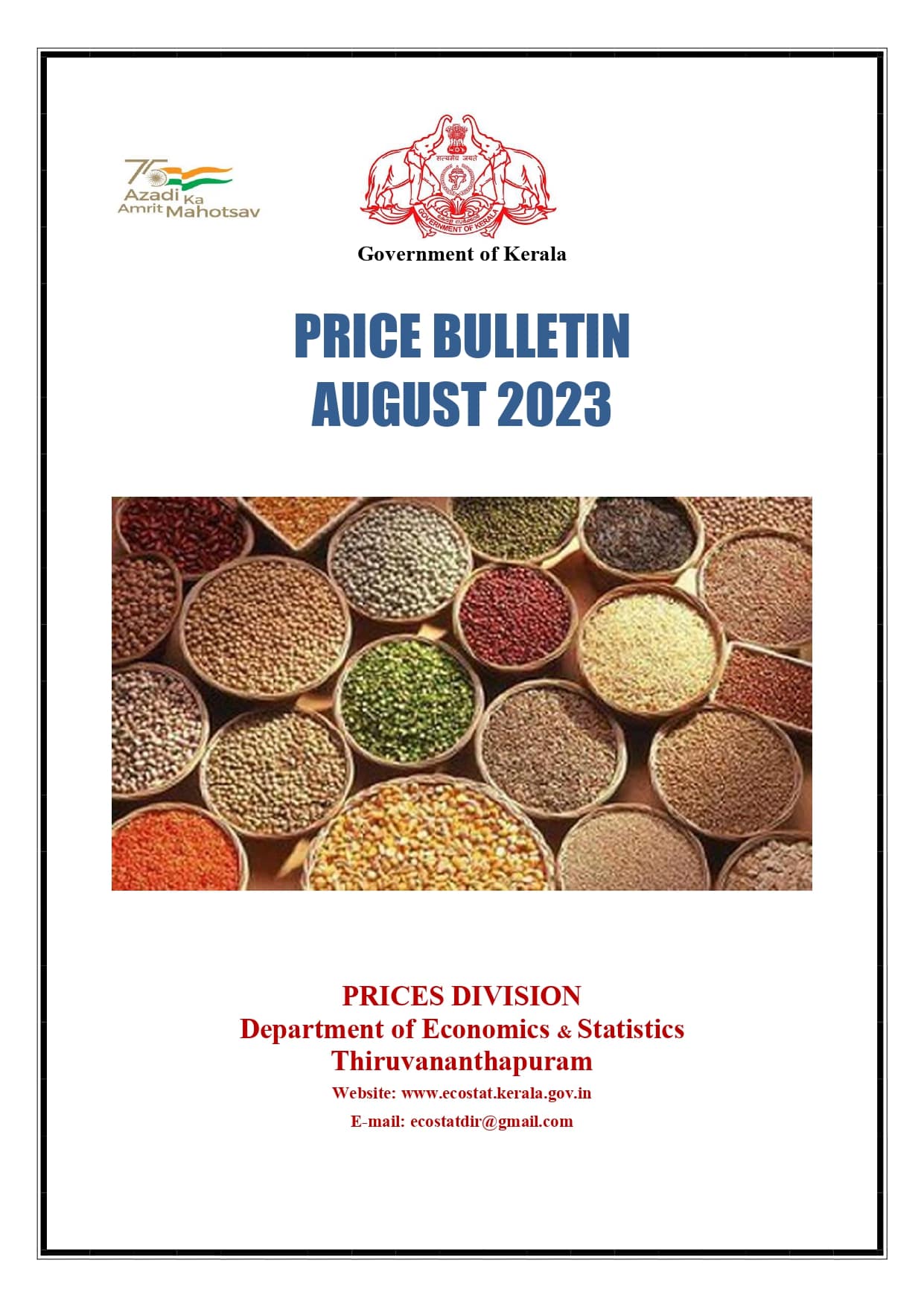 Price Bulletin August 2023
