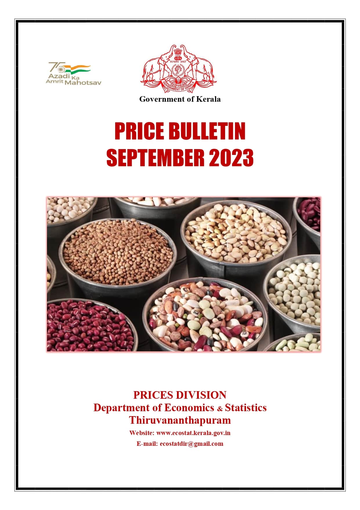 Price Bulletin September 2023