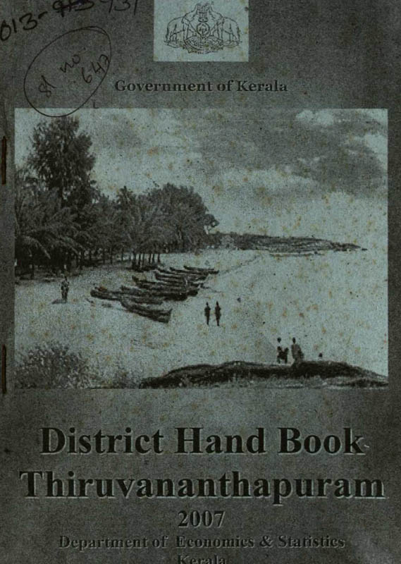 District Handbook 2007 - Thiruvananthapuram District