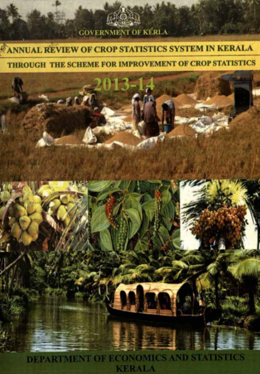Annual Review of Crop Statistics System in Kerala 2013-14