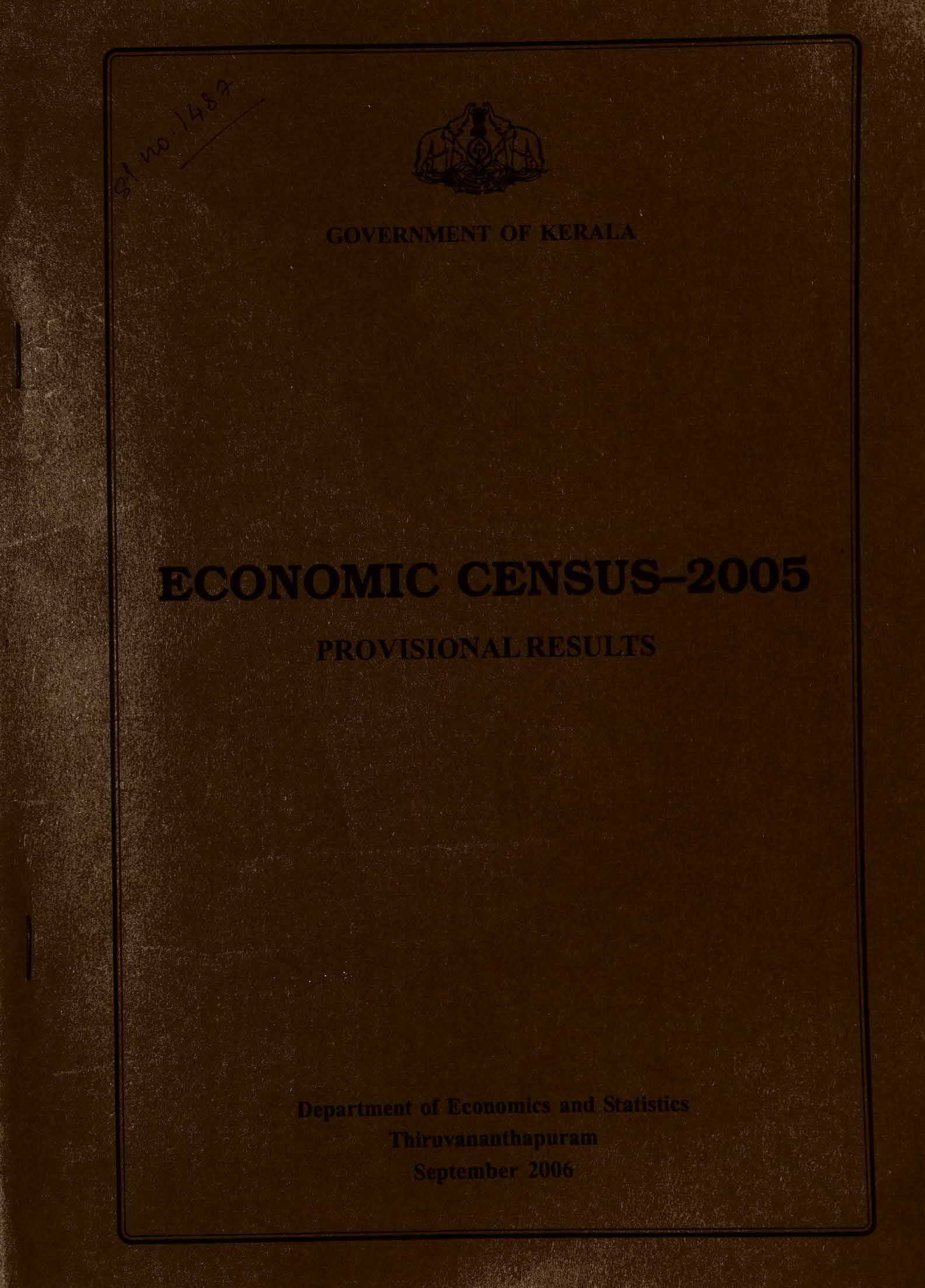 Economic Census 2005 provisional results