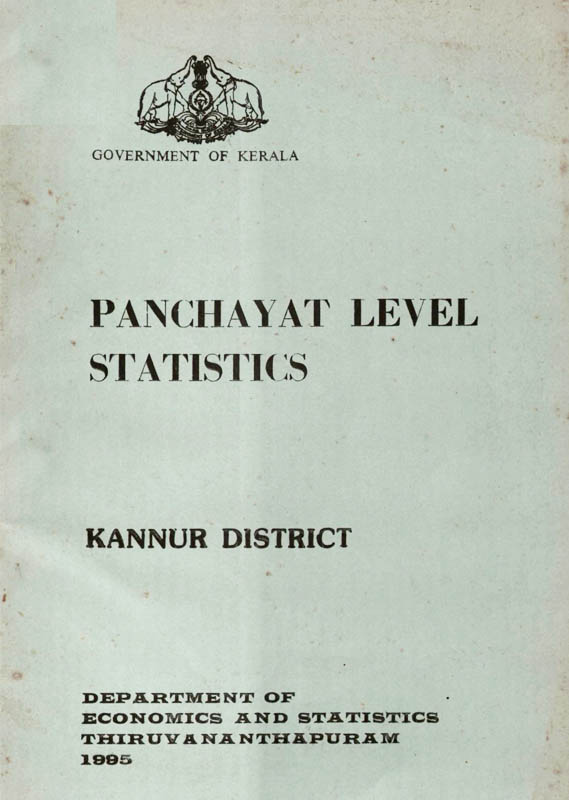 Panchayath Level Statistics- Kasaragod District 1995