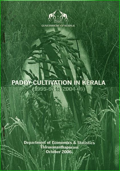Paddy Cultivation In Kerala (1995-96 To 2004-05)