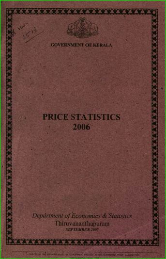 Price Statistics 2006
