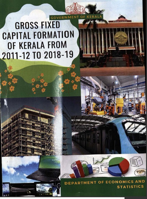 GROSS FIXED CAPITAL FORMATION OF KERALA FROM 2011-12 T0 2018-19