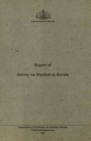 REPORT OF SURVEY ON MARKETS IN KERALA 2007