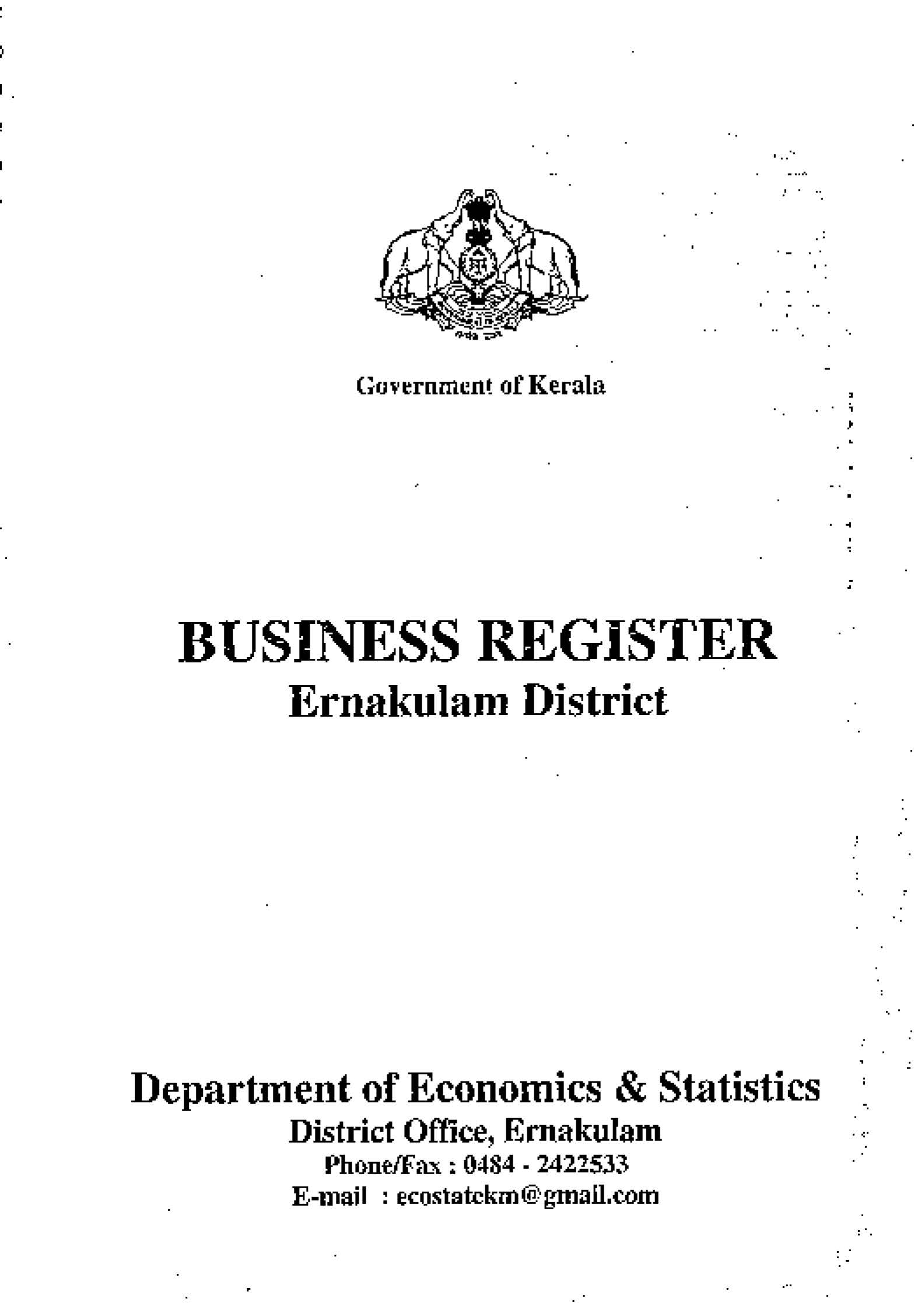 Business Register Ernakulam District