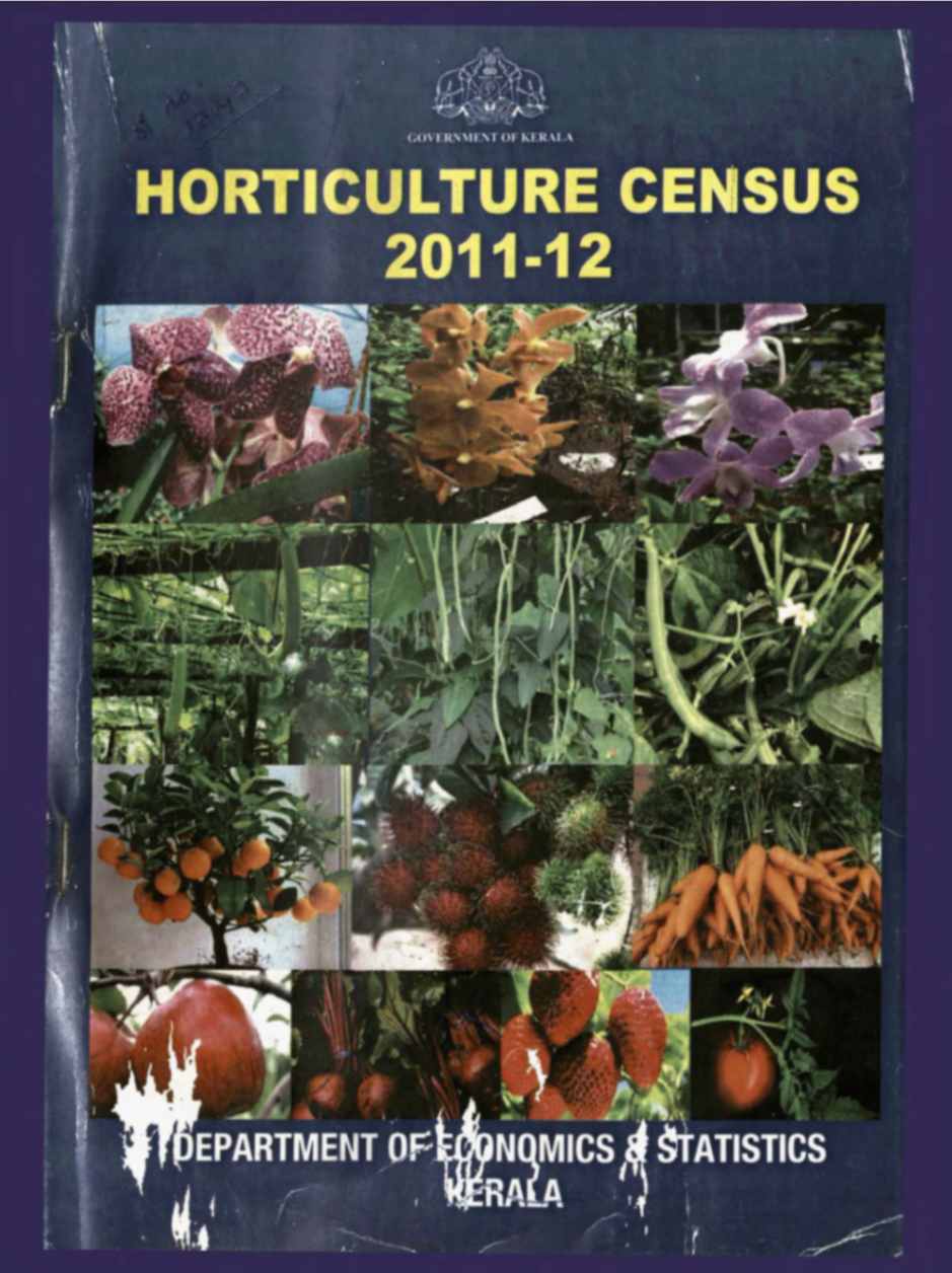 Horticulture Census 2011-12