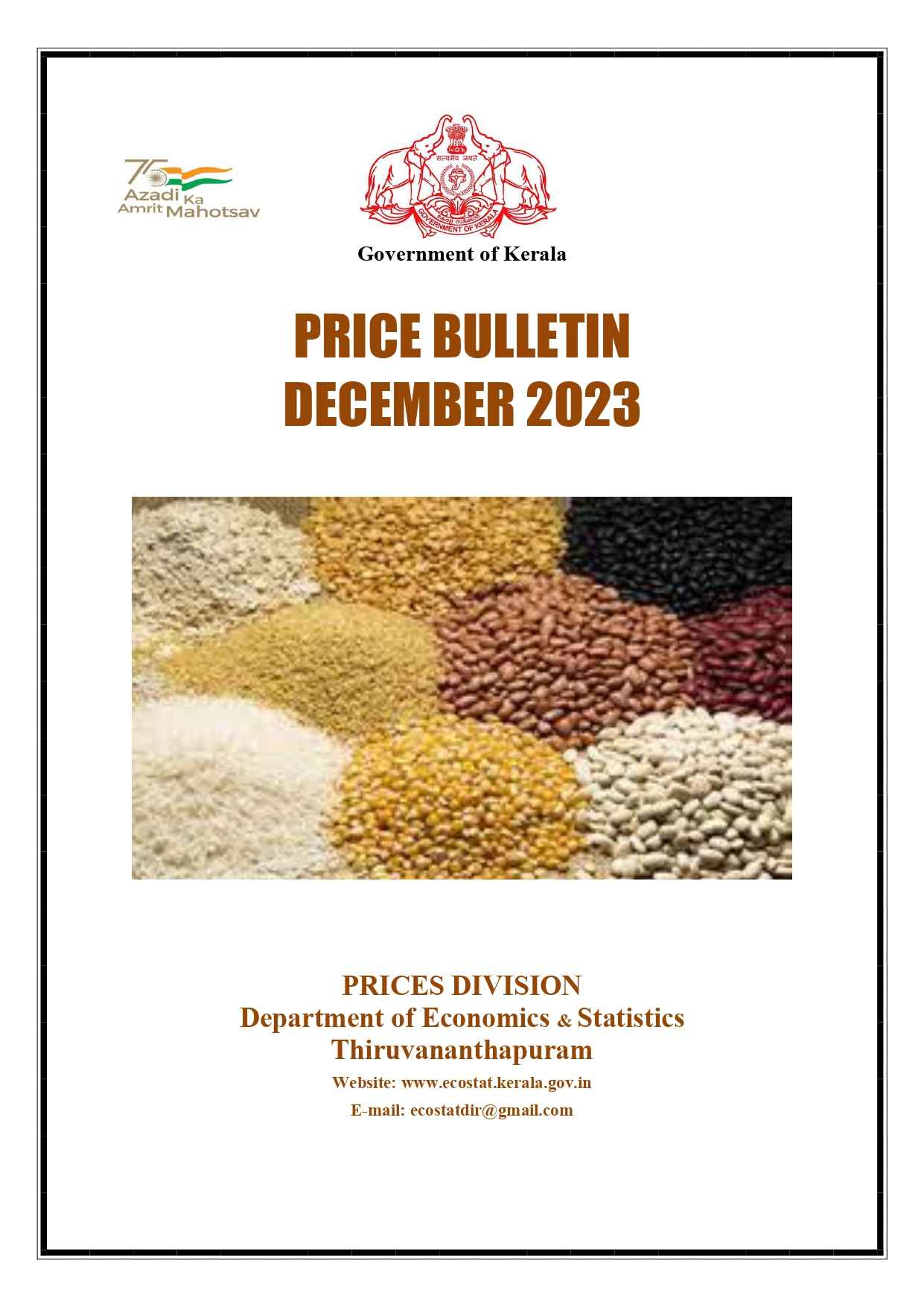 Price Bulletin December 2023