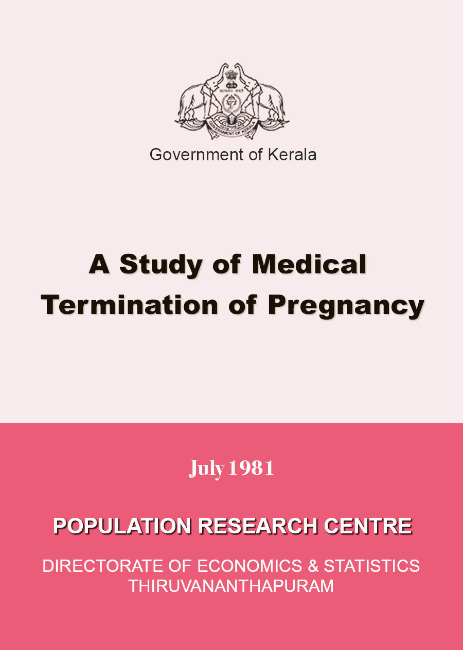 A Study of Medical termination of Pregnancy 1981