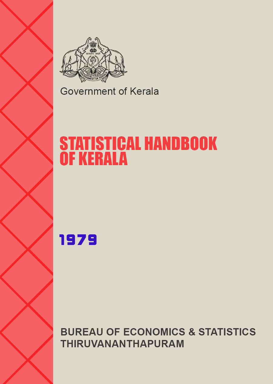 Statistical Handbook of Kerala 1979