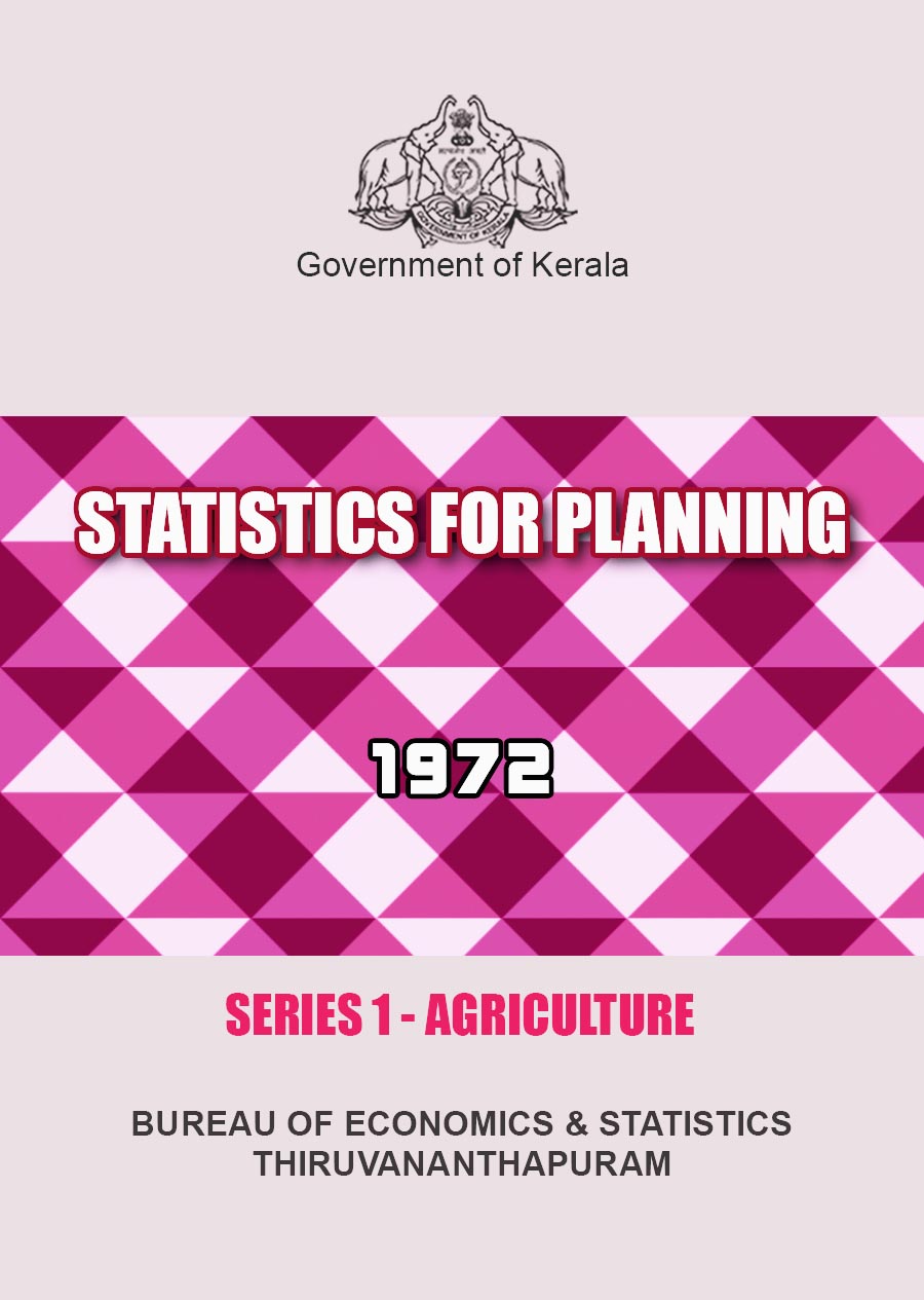 Statistics for Planning Series 1 Agriculture