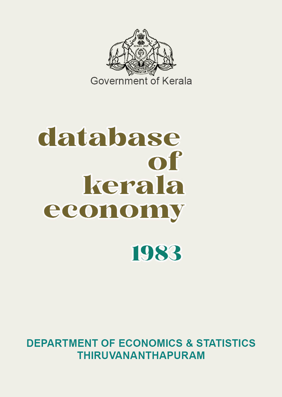 Data Base of Kerala Economy 1983