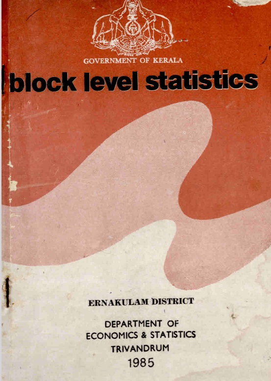 Block Level Statistics Ernakulam District 1985
