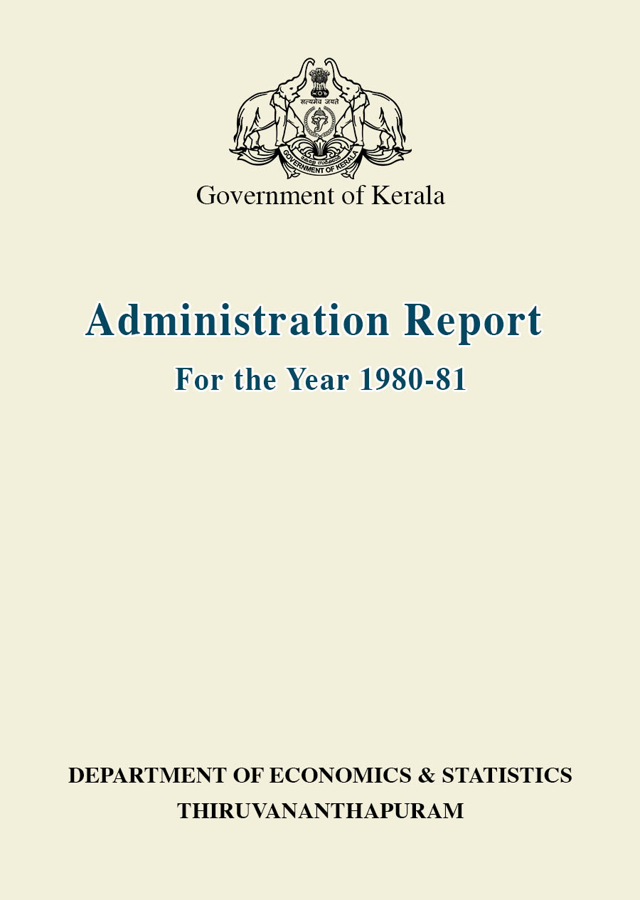 Administration Report 1980-81
