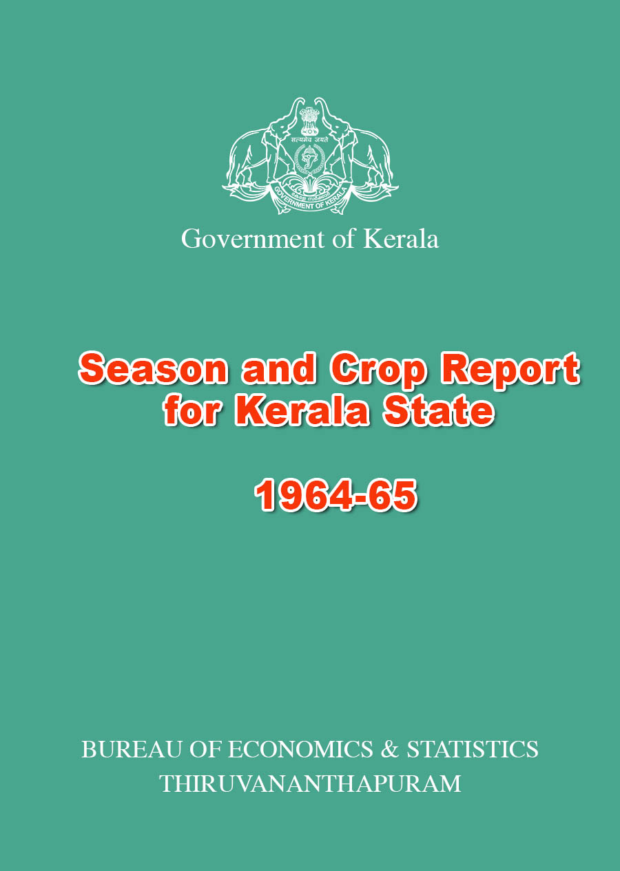 Season and Crop Report for Kerala State 1964-65