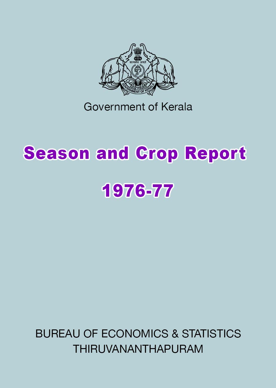 Season and Crop Report 1976-77