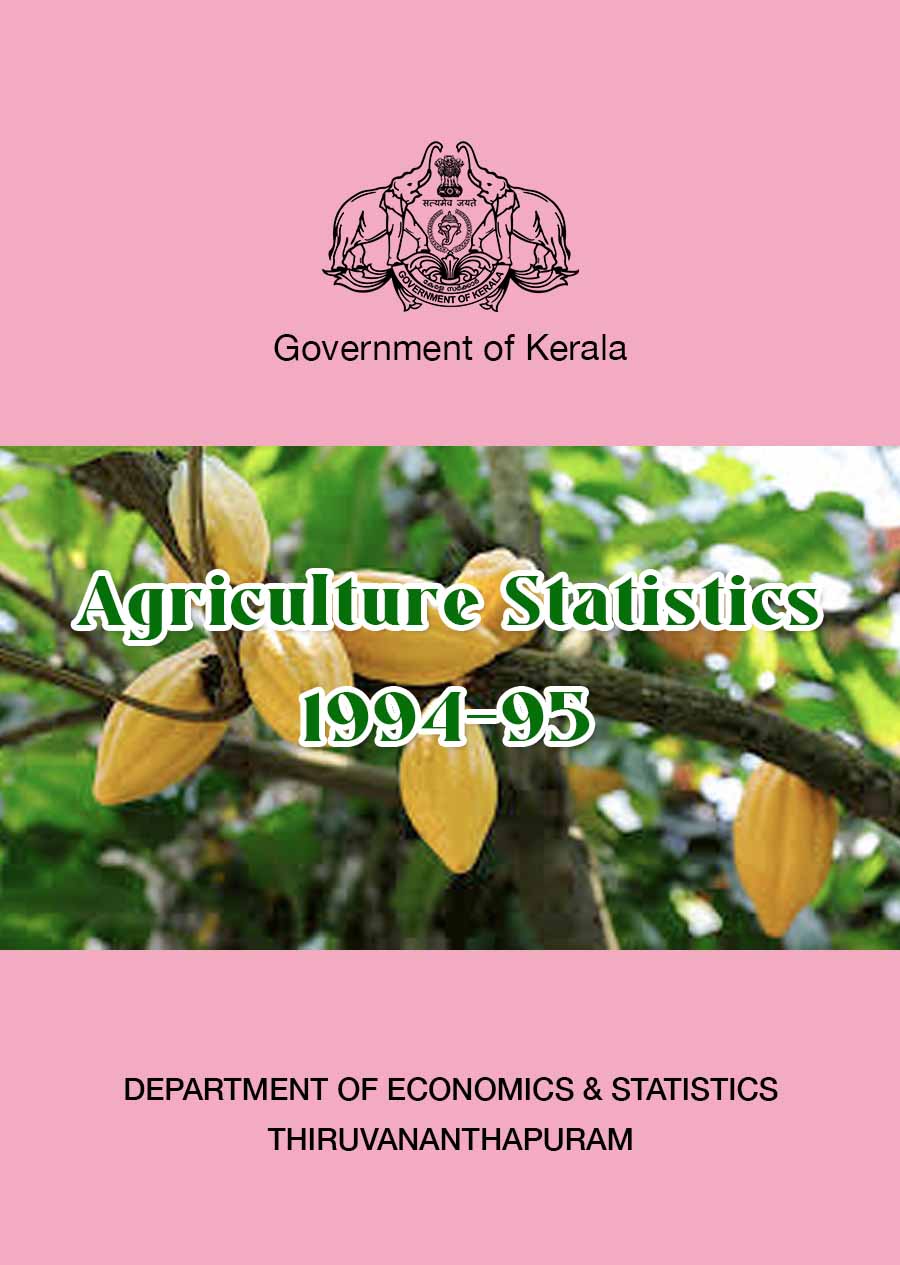 Agricultural Statistics 1994-95