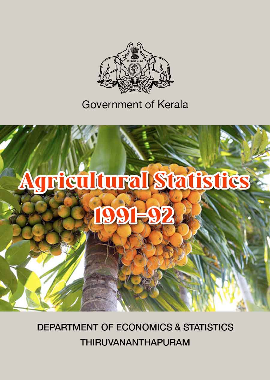 Agricultural Statistics 1991-92