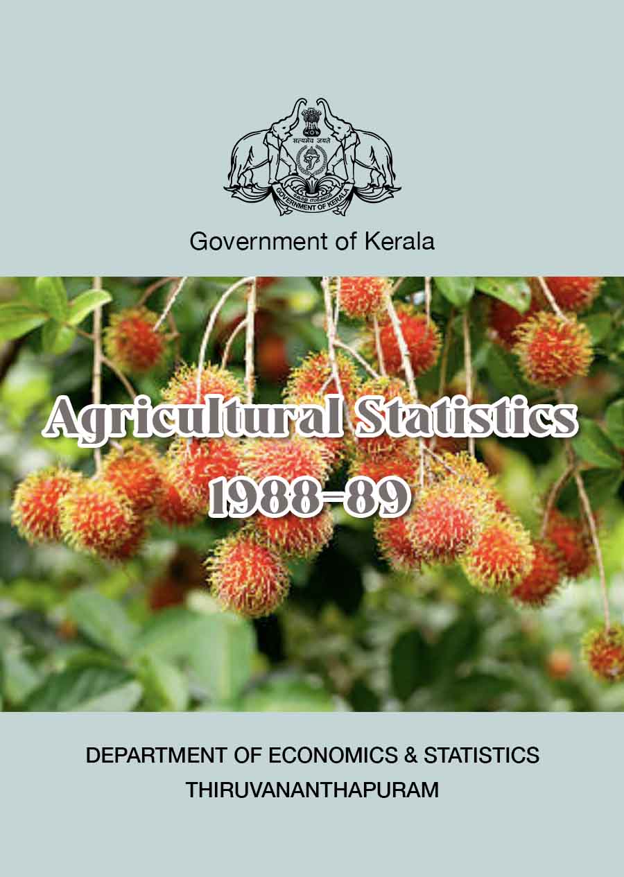 Agricultural Statistics 1988-89
