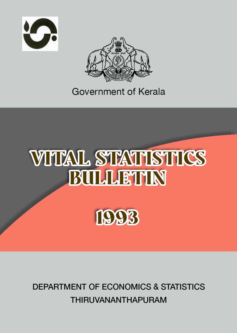 Vital Statistics Bulletin 1993
