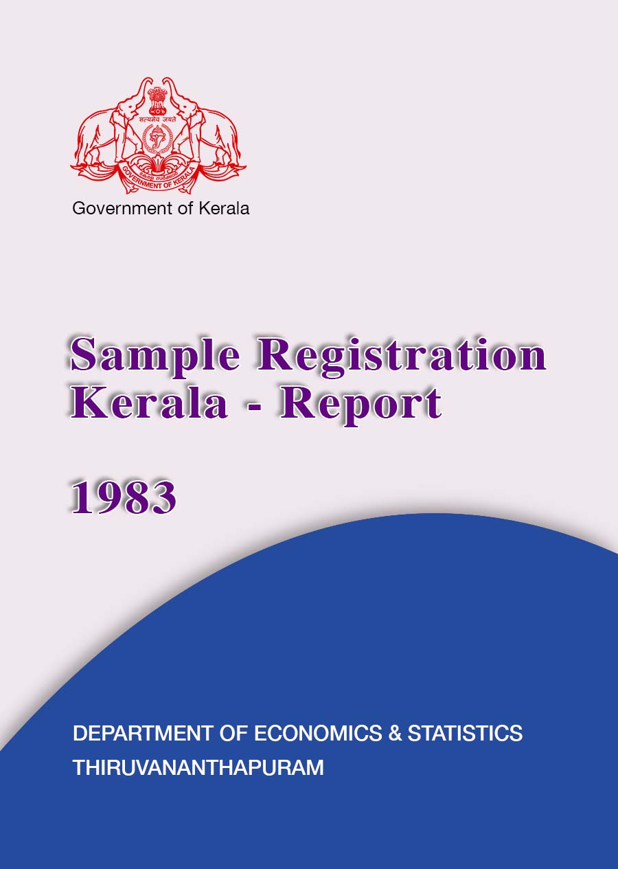 Sample Registration Kerala Rural Annual Report No.21 1983