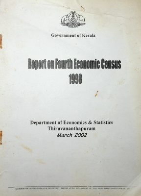 Report on Fourth Economic Census 1998