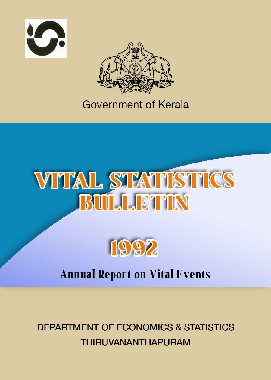 Vital Statistics Bulletin 1992