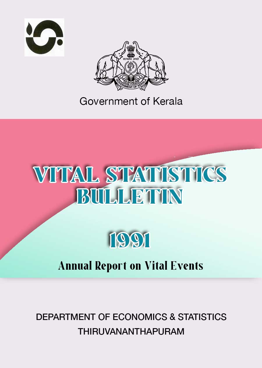 Annual Vital Statistics Report  1991