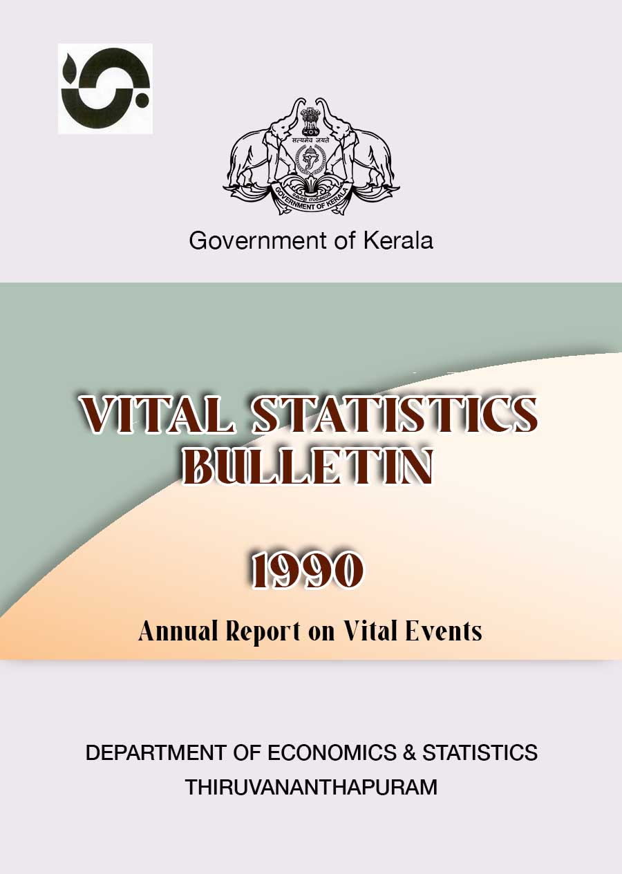 Vital Statistics Bulletin 1990