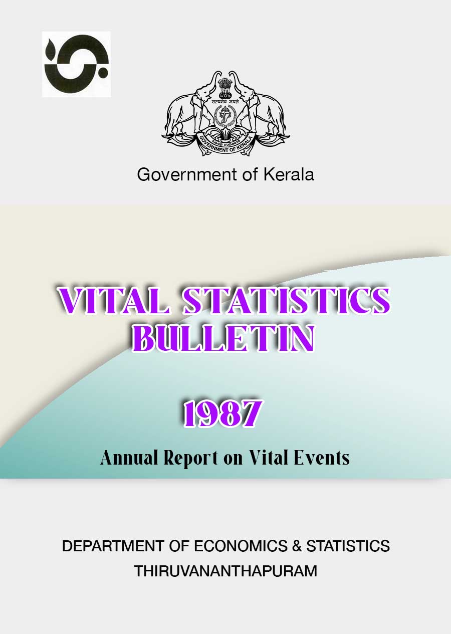 Vital Statistics Bulletin No.51 1987